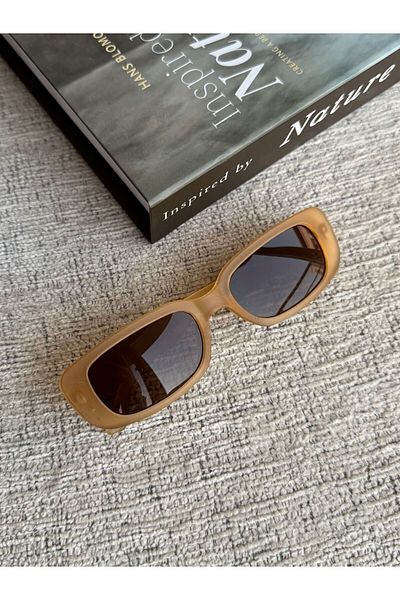 Mojeva Brown Glass Women's Sunglasses
