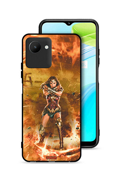 Tolwak غطاء حماية Realme C30s Wonder Women