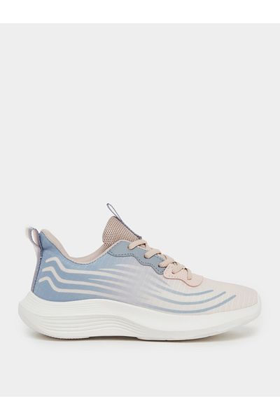 Styli Ombre Print Lace Up Sneakers