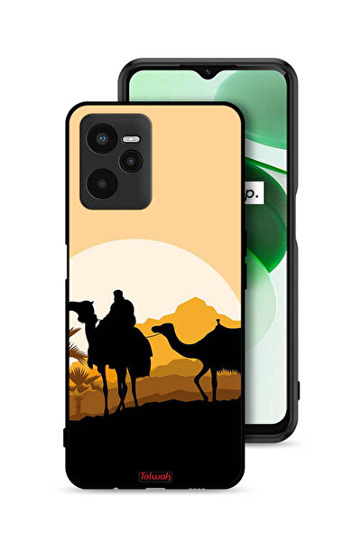Tolwak غطاء حماية Realme C35 برسومات جمال في الصحراء