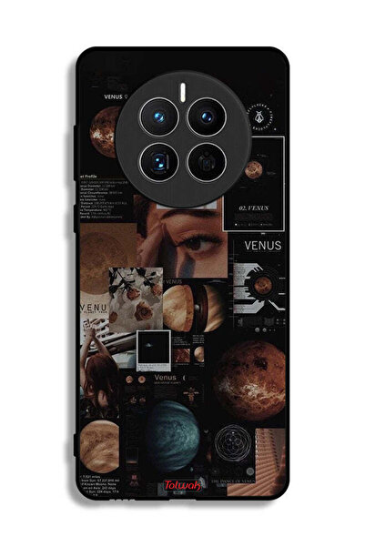 Tolwak غطاء حماية لهاتف هواوي ميت 50E بتصميم فينوس آرت