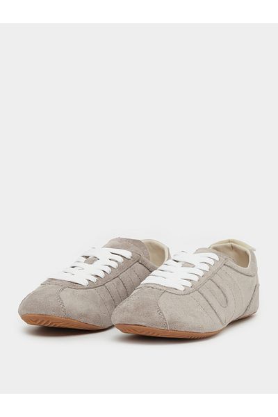 Styli Suede Retro Lace Up Sneaker