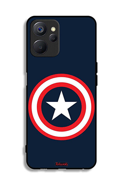 Tolwak Realme 9i 5G Protective Case Cover Captain America