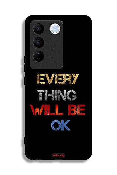 Tolwak غطاء حماية لهاتف Vivo V27 Pro - كل شيء سيكون على ما يرام