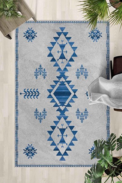 Monnhein سجادة قابلة للغسل بقاعدة مضادة للانزلاق – سجادة طباعة رقمية حديثة لل...