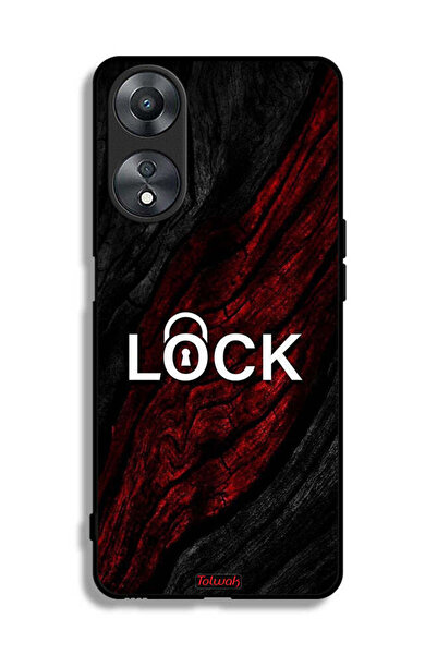 Tolwak غطاء حماية لهاتف Oppo A58 5G بقفل
