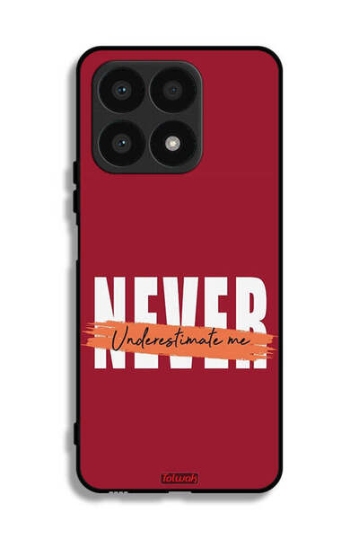 Tolwak غطاء حماية لهاتف Honor X8a - لا تقلل من شأني أبدًا