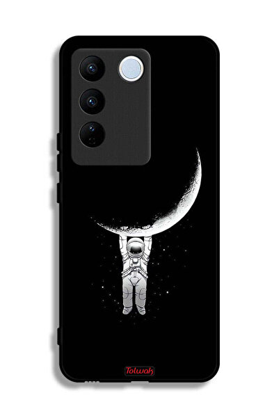 Tolwak غطاء حماية لهاتف Vivo S16e معلق على سطح القمر