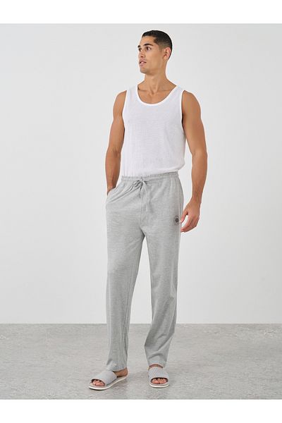 Styli Knitted Open Hem Pyjamas with Logo Print