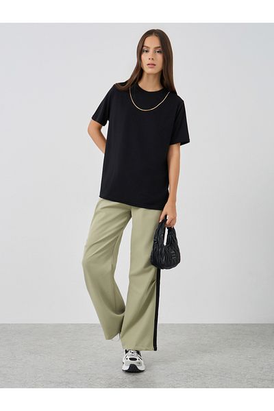 Styli Side Panel Cargo Pants with Drawstring