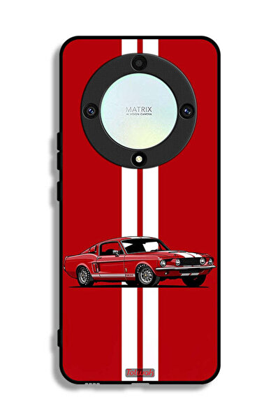 Tolwak غطاء حماية لهاتف Honor X9a بتصميم سيارة كلاسيكية تجريدية