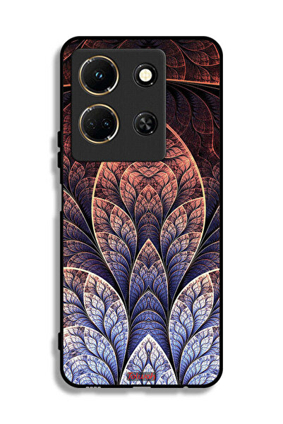 Tolwak غطاء حماية لهاتف Infinix Note 30 بتصميم زهور كسورية تجريدية