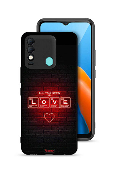 Tolwak غطاء حماية لهاتف Tecno Spark 8 كل ما تحتاجه هو الحب
