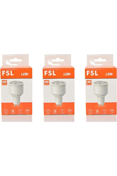 FSL GU10 FSL LED Bulb 9W AC100-240V 3 Kinds of color (Yellow 3000K)
