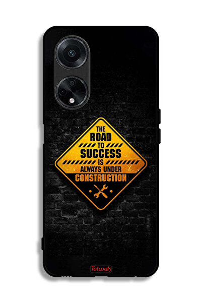 Tolwak غطاء حماية Oppo A98 5G الطريق إلى النجاح دائمًا قيد الإنشاء