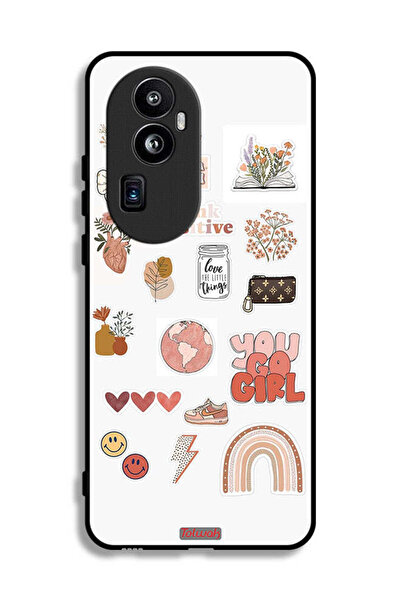 Tolwak غطاء حماية Oppo Reno10 Pro Plus You Go Girl