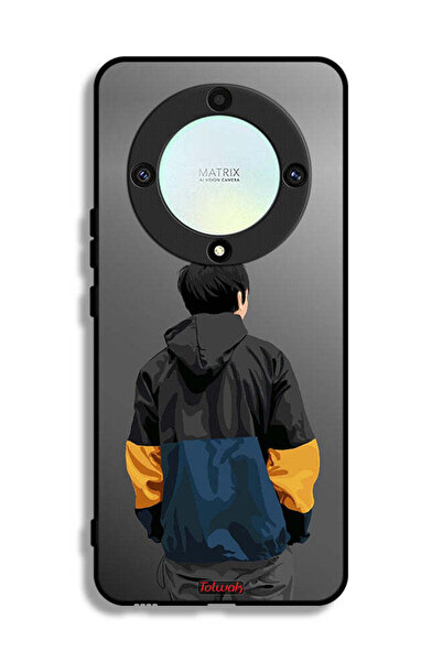 Tolwak غطاء حماية لهاتف Honor X9a بصورة فنية لولد