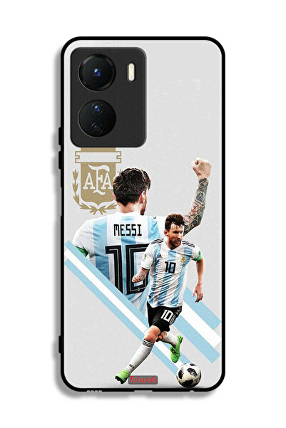 Tolwak غطاء حماية لهاتف Vivo Y16 برسومات ليو ميسي
