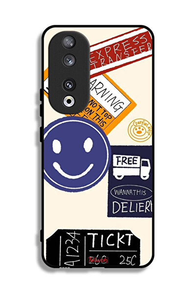 Tolwak غطاء حماية لهاتف Honor 90 مع ملصق نقل سريع مجاني