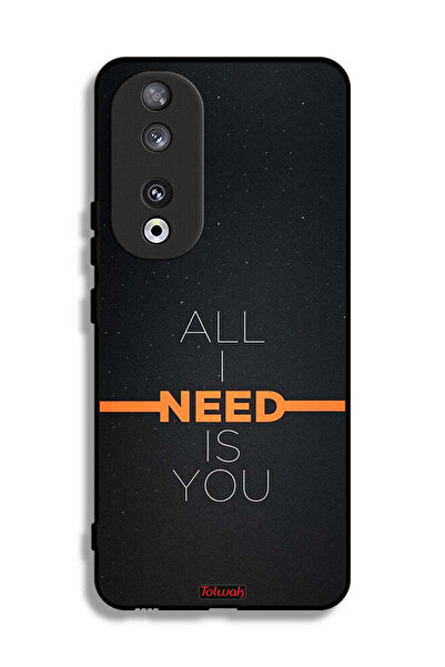 Tolwak غطاء حماية لهاتف Honor 90 كل ما أحتاجه هو أنت