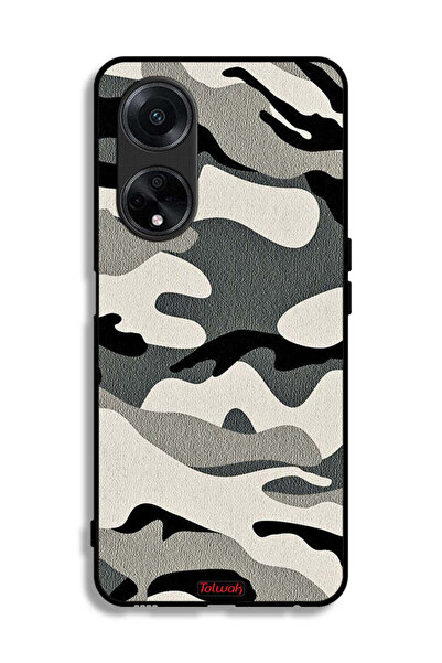 Tolwak غطاء حماية مموه لهاتف Oppo F23 5G