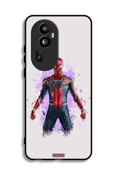 Tolwak غطاء حماية لهاتف Oppo Reno10 Pro Plus بتصميم العنكبوت الحديدي