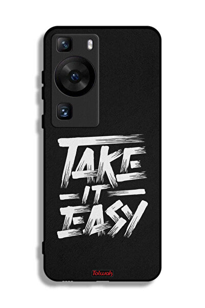 Tolwak غطاء حماية لهاتف Huawei P60 Pro - Take It Easy