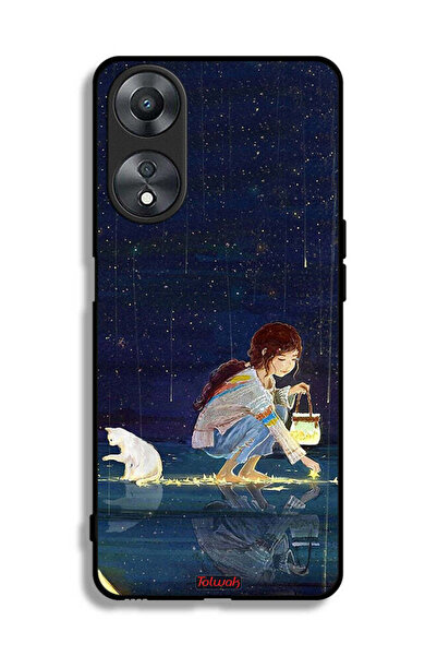 Tolwak غطاء حماية لهاتف Oppo A58 5G برسومات نجوم فنية
