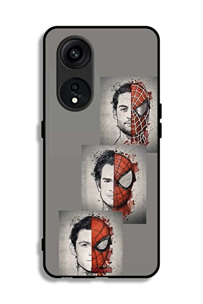 Tolwak غطاء حماية لهاتف Oppo Reno 8T 5G برسومات سبايدر مان