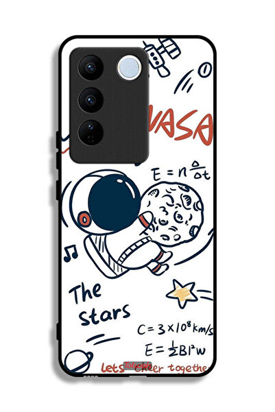 Tolwak غطاء حماية لهاتف Vivo V27 ناسا النجوم