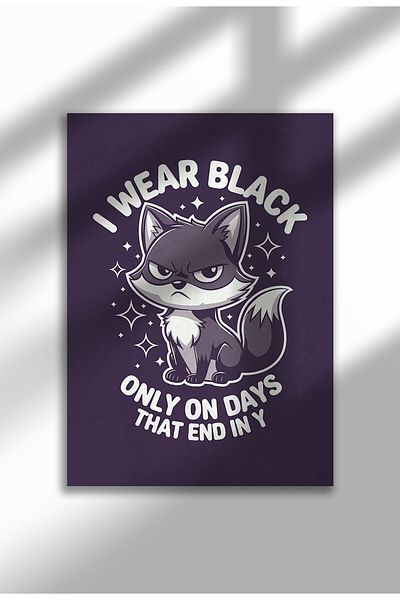 21mxm Poster cu citat sarcastic cu animale amuzante, imprimare digitală pe pânză, artă murală fără ramă