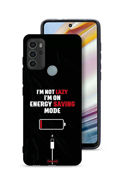 Tolwak غطاء حماية لهاتف موتورولا موتو جي 60 إس - أنا لست كسولاً، أنا في وضع ت...