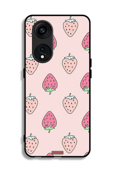 Tolwak غطاء حماية لهاتف Oppo Reno 8T 5G أيقونة الفراولة