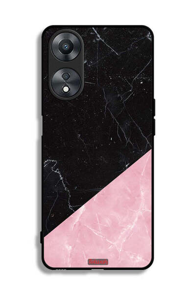 Tolwak غطاء حماية لهاتف Oppo A58 5G بنقشة رخامية