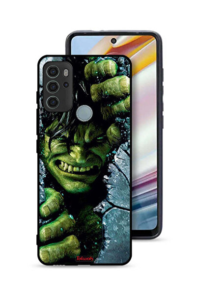 Tolwak غطاء حماية موتورولا موتو جي 60 إس بتصميم هالك المذهل