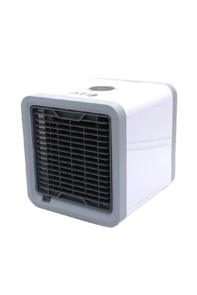 DLC مبرد هواء صغير الحجم من Arctic بقوة 20 واط - أبيض/رمادي، شخصي ومحمول