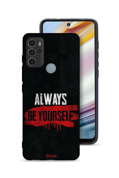 Tolwak غطاء حماية موتورولا موتو جي 60 إس "كن دائمًا على سجيتك"