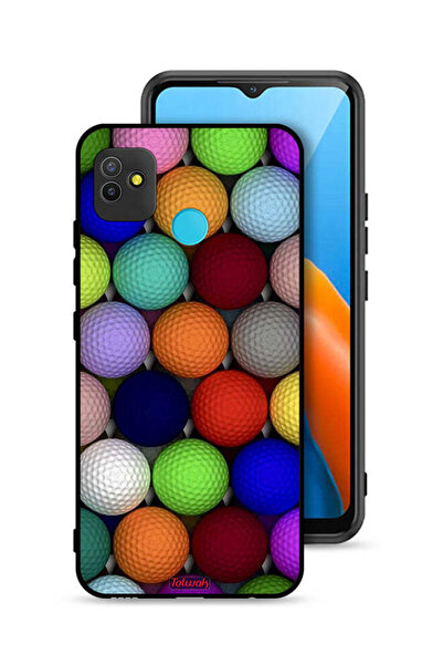 Tolwak غطاء حماية لهاتف تكنو بوب 5 بتصميم كرات فنية تجريدية