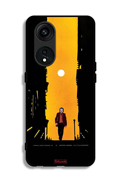 Tolwak غطاء حماية لهاتف Oppo Reno 8T 5G بتصميم جوكر، عمل فني رقمي تجريدي