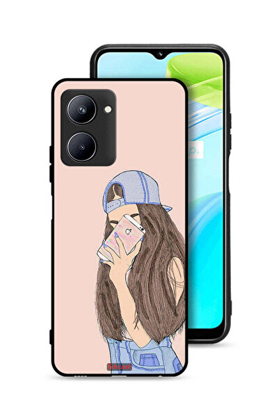 Tolwak غطاء حماية لهاتف Realme C33 لالتقاط صور سيلفي