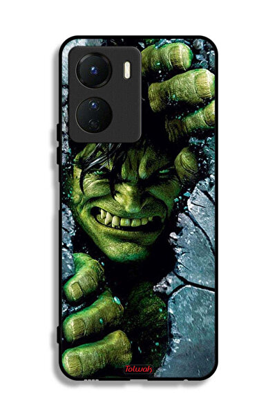 Tolwak غطاء حماية Vivo Y16 بتصميم هالك المذهل