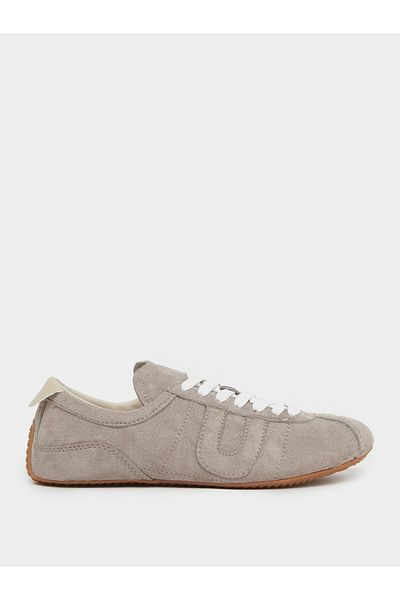 Styli Suede Retro Lace Up Sneaker