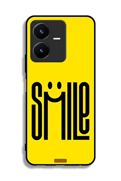 Tolwak Vivo Y22 Protective Case Cover Smile Art