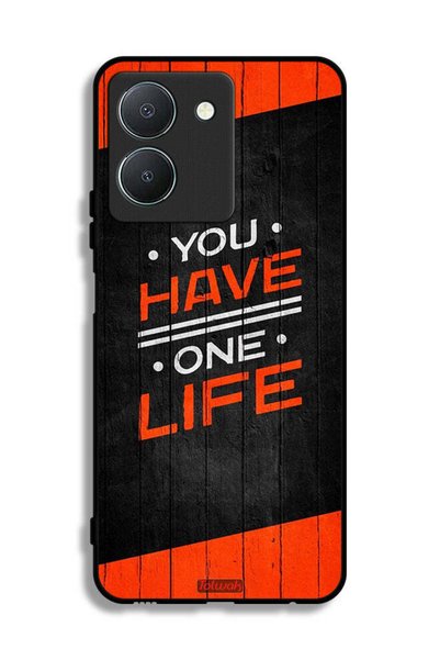 Tolwak غطاء حماية لهاتف Vivo Y36 5G "You Have One Life"