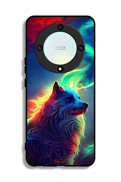 Tolwak غطاء حماية لهاتف Honor X9a - ذئب