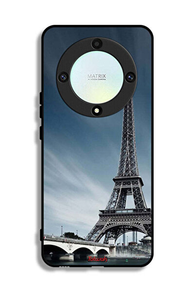 Tolwak غطاء حماية لهاتف Honor X9a بتصميم برج إيفل