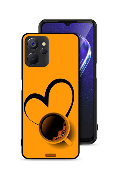 Tolwak غطاء حماية لهاتف Realme 9i 5G بفن فنجان القهوة