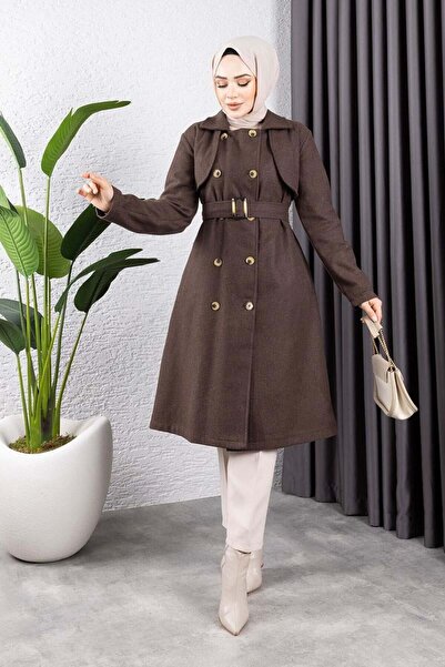 SGS διπλό πέτο Παλτό Κασέ ΚΑΦΕ