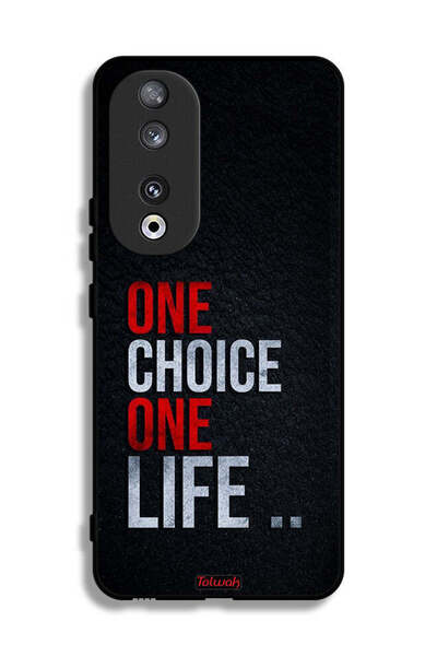 Tolwak غطاء حماية لهاتف Honor 90 One Choice One Life