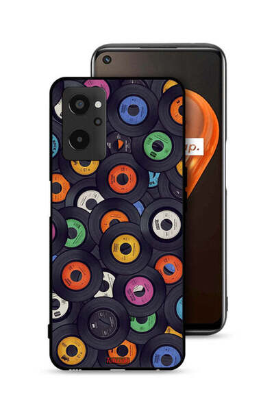 Tolwak غطاء حماية لهاتف Realme 9i 4G بنقشة أقراص مضغوطة